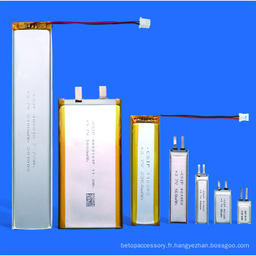 Batterie ionique 3.7V 4000mAH 497588 Batterie en polymère au lithium